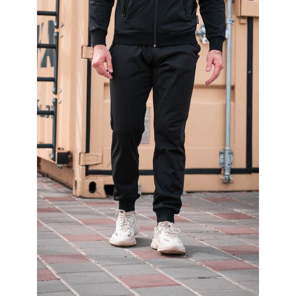 Штани  Custom Wear  тонкий фліс Classic Black