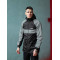 Вітрівка чоловіча Athletic чорна/рефлективна Custom Wear