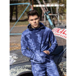 Худі спортивне Тай Дай синє Custom Wear