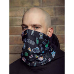 Баф Custom Wear Rick and Morty Black