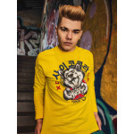 Світшот без начосу Custom Wear  Husky жовтий