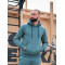 Худі оверсайз Custom Wear без начосу аквамарин