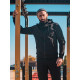 Зіпер Custom Wear з начосом чорний