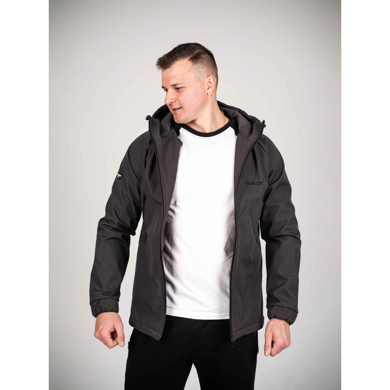 Куртка чоловіча Protection Soft Shell Dark графіт Custom Wear
