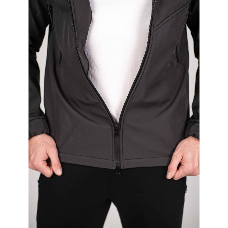 Куртка чоловіча Protection Soft Shell Dark графіт Custom Wear