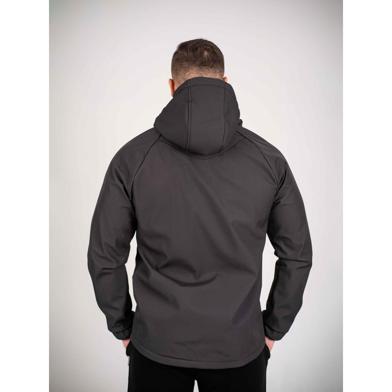Куртка чоловіча Protection Soft Shell Dark графіт Custom Wear