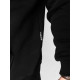 Худі утеплене чорне Custom Wear Свобода блакитно-жовте лого