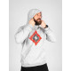 Худі утеплене Custom Wear Дух сіре