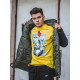 Світшот без начосу Custom Wear Criminal Panda жовтий