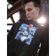 Світшот без начосу Custom Wear Criminal Panda чорний