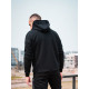 Худі спортивне оверсайз Custom Wear Teddy чорне