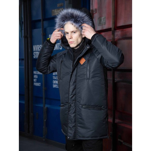 Парка Custom Wear Long, All Black