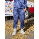 Штани спортивні Тай Дай сині Custom Wear