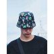 Панама Custom Wear двостороння Rick and Morty чорна