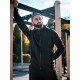 Зіпер Custom Wear з начосом чорний
