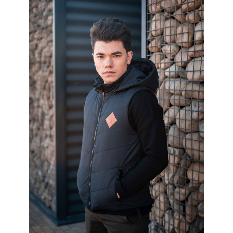 Жилетка двостороння Custom Wear Vest чорна, хакі
