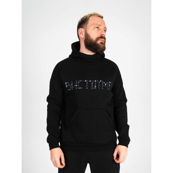 Худі утеплене Custom Wear ВИСТОЇМО чорне