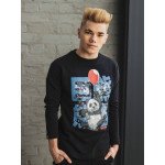 Світшот без начосу Custom Wear Criminal Panda чорний