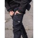 Штани Зимові Карго Преміум Чорні Custom Wear