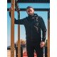 Зіпер Custom Wear з начосом чорний