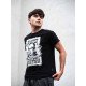 Футболка чорна Бандера Custom Wear