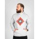 Худі утеплене Custom Wear Дух сіре