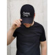 Бейсболка Custom Wear Black White Logo
