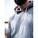 Худі оверсайз Custom Wear без начосу сіре