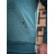 Худі оверсайз Custom Wear без начосу аквамарин