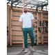 Штани спортивні оверсайз Custom Wear аквамарин
