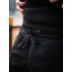 Штани спортивні оверсайз Custom Wear Teddy чорні